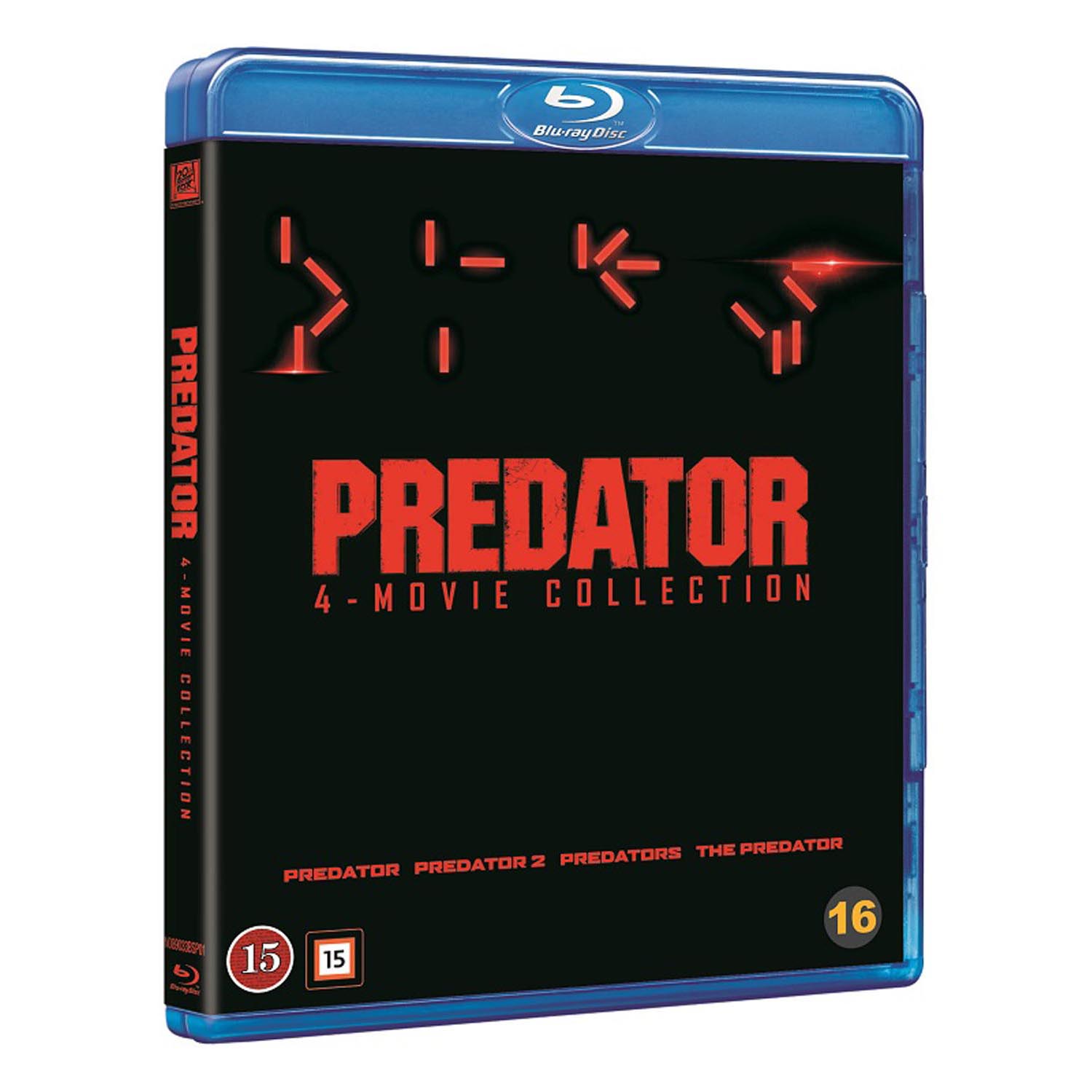 Preditor Collection Predator Collection 1-4 (Blu-ray) | Nexus vefverslun