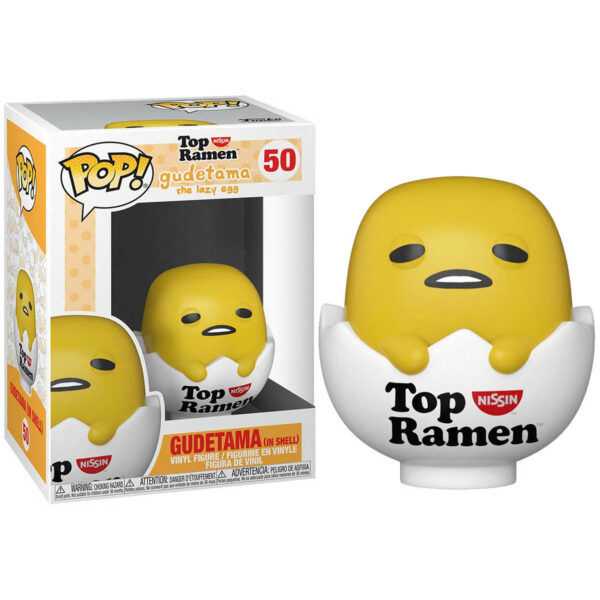 Sanrio: Gudetama X Nissin Gudetama in Shell Pop! Vinyl