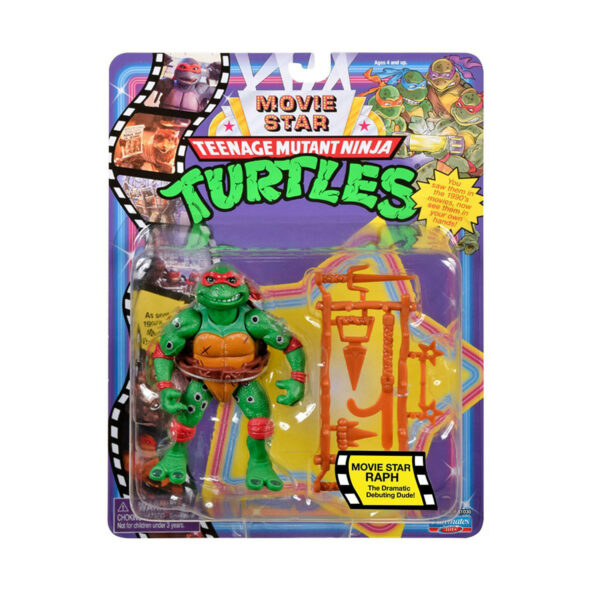 TMNT Original Classic Movie Star Action Figure - Raphael - Image 2