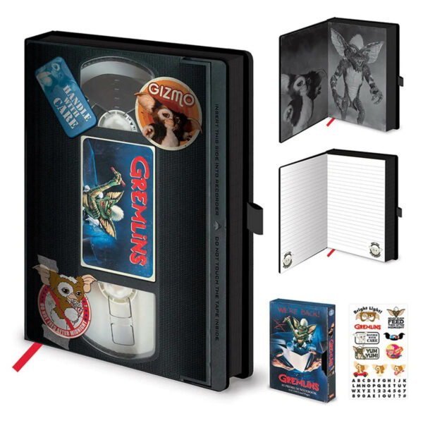 Gremlins - Were Back A5 VHS Notebook