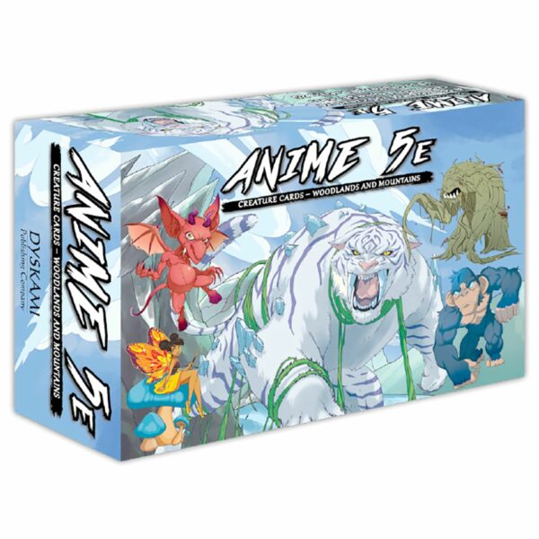 Anime 5E: Creature Cards - Volume 1 Woodlands and Mountains