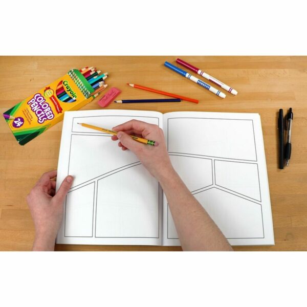 Blank Comic Book : Draw Your Own Manga! - Image 3