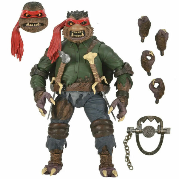 UMxTMNT Ultimate Raphael Wolfman- 7" Scale Action Figure
