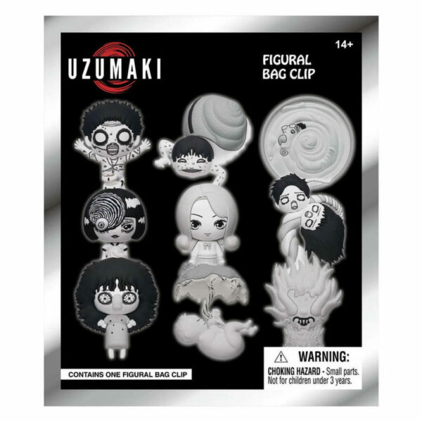 Uzumaki 3D Foam Bag Clip