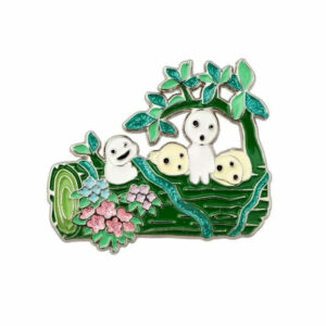 Princess Mononoke - Kodama Metal Brooch