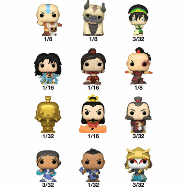 Avatar: The Last Airbender Bitty Pop! Mini-Figure Singles - Image 2