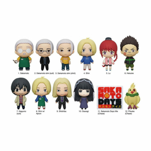 Sakamoto Days 3D Foam Bag Clip - Image 2