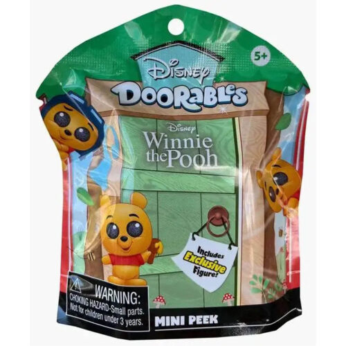 Disney Doorables Flocked Winnie The Pooh Blind