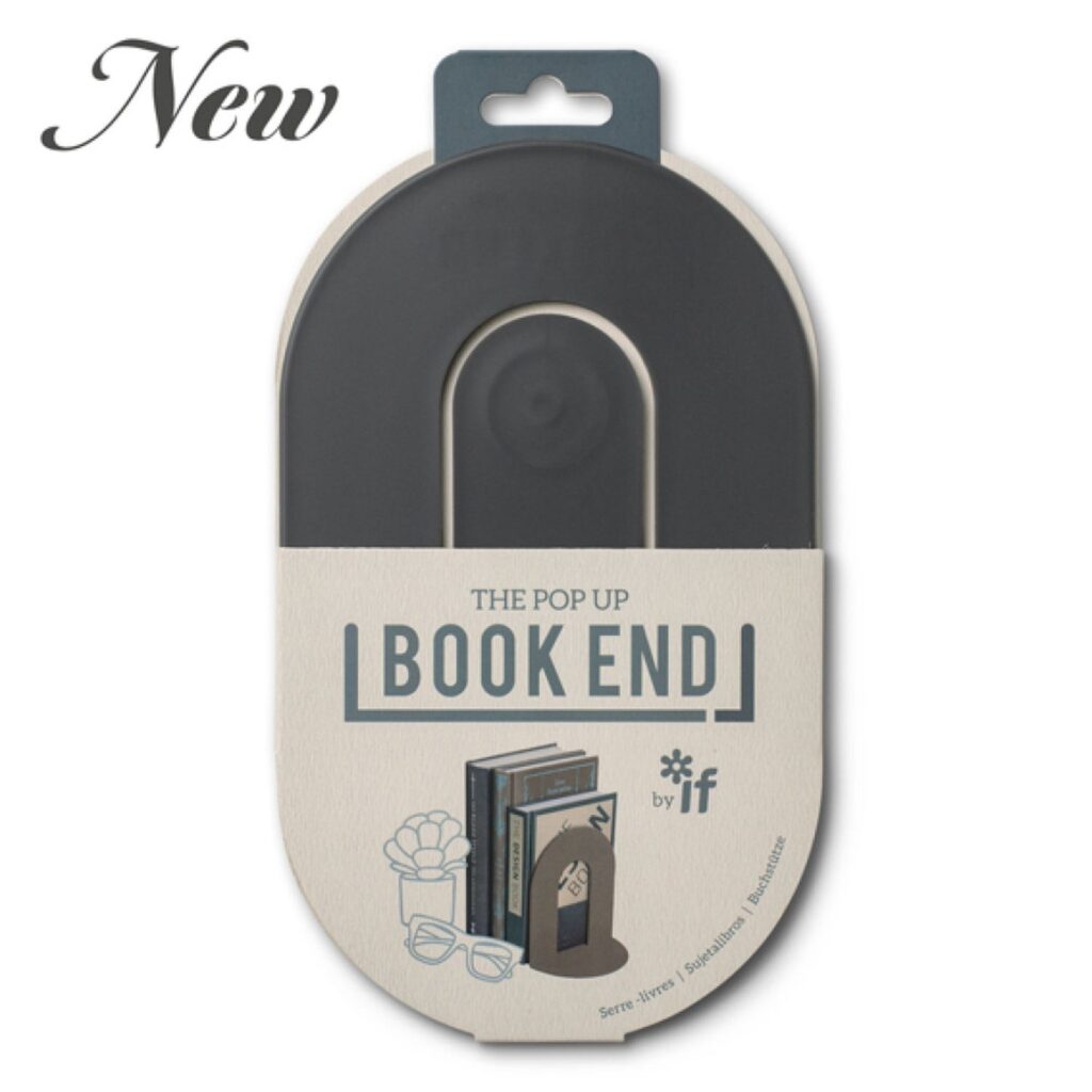 The Pop Up Bookend - Charcoal