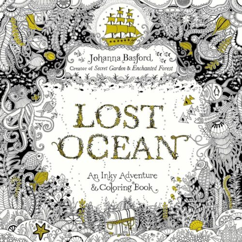 Johanna Basford Lost Ocean litabók