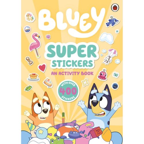 Bluey Super Sticker Stickers and Activity Book
