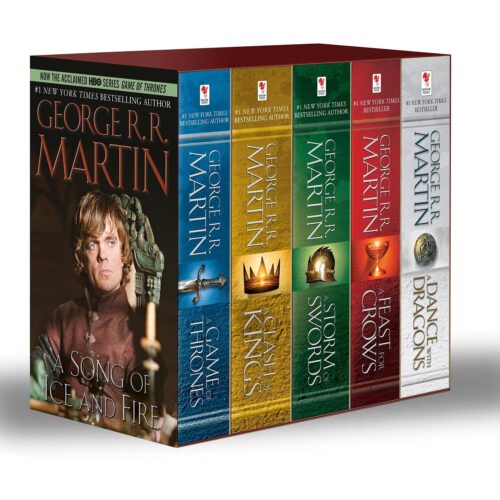 Song of Ice and Fire box set (Fimm bóka sett)