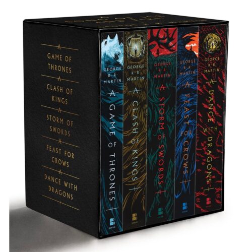 Song of Ice and Fire box set (Fimm bóka sett)