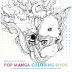 Pop manga coloring book