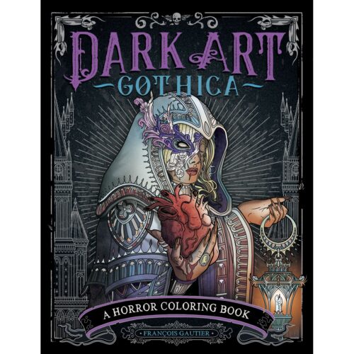Dark Art Gothica: A Horror Coloring Book