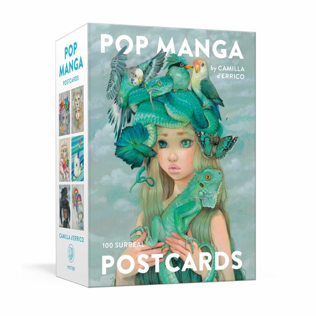 Pop Manga 100 Surreal Postcards
