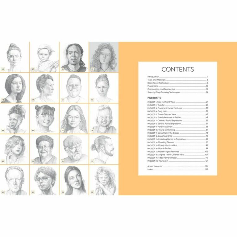 Pencil Drawing Portraits | Nexus vefverslun