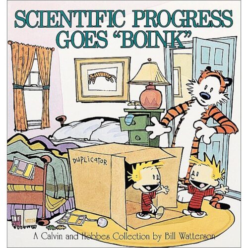 Calvin And Hobbes: Scientific Progress Goes "Boink"