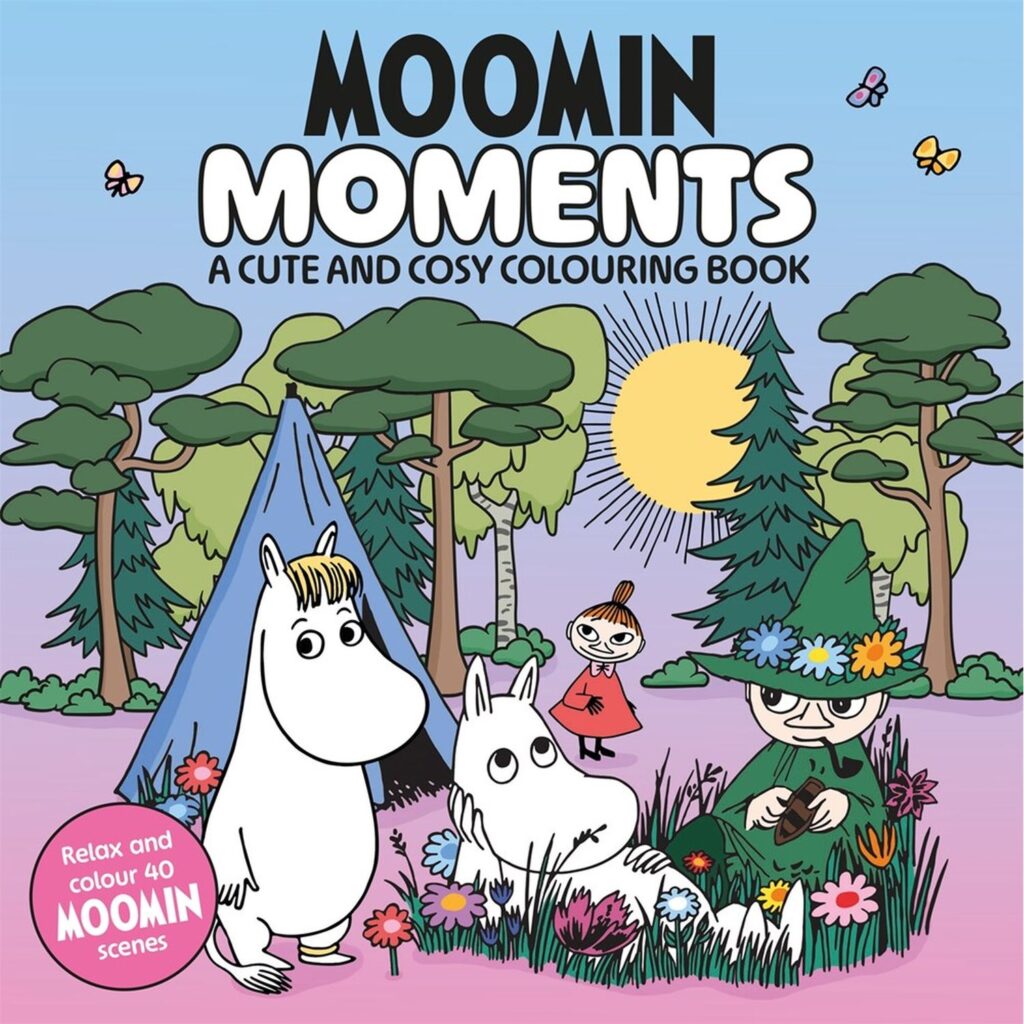 Moomin Moments: A Cute and Cosy Colourin