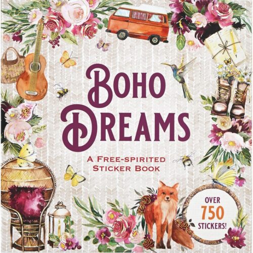 Boho Dreams (Límmiðabók)