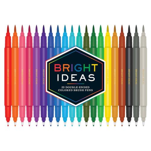 Bright Ideas  22  Double Ended colored brush pens