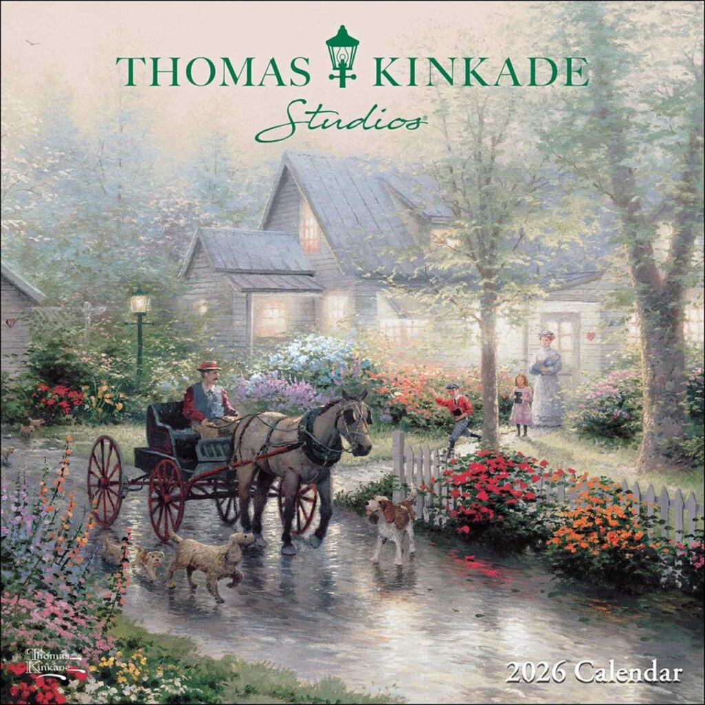 Thomas Kinkade Studios Mini veggdagatal 2026