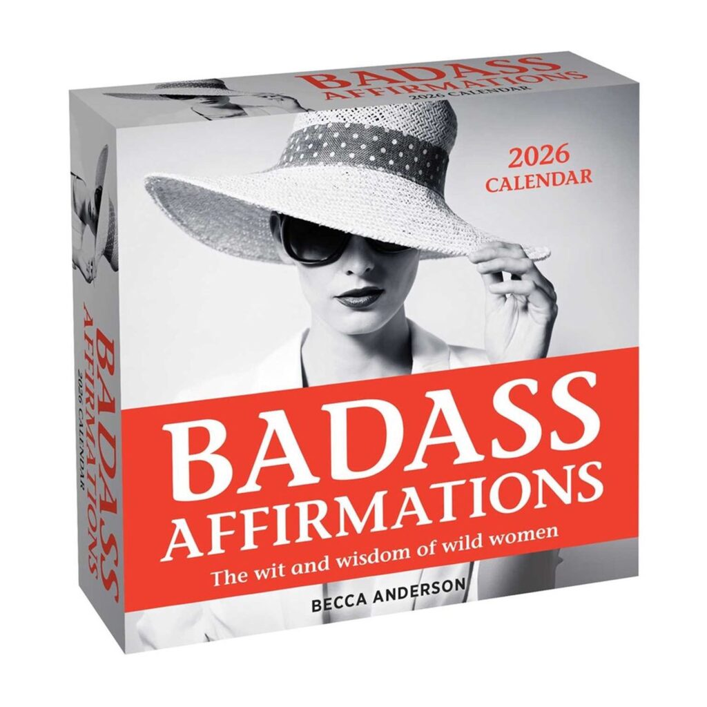 Badass Affirmations borðdagatal 2026