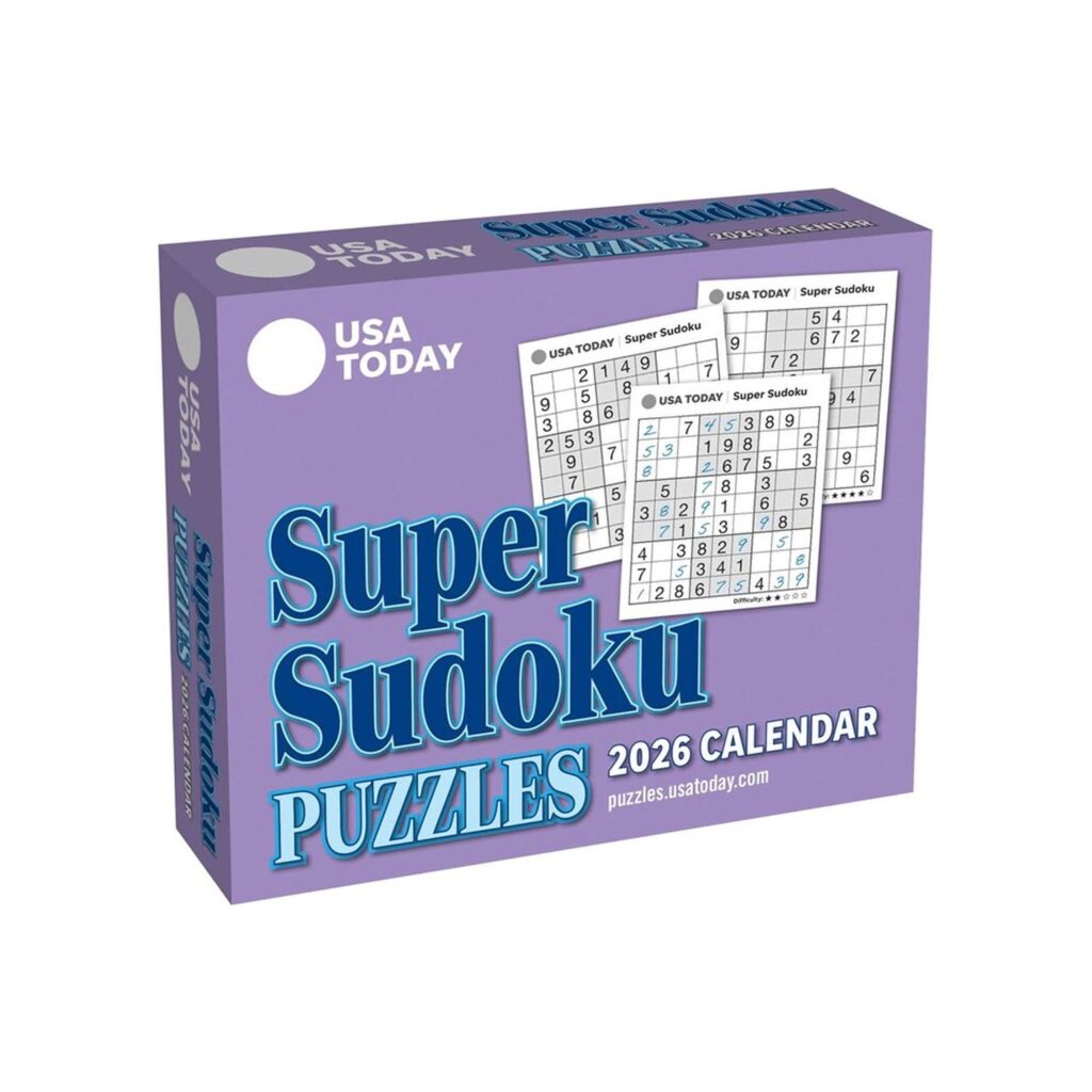 USA TODAY Sudoku borðdagatal 2026