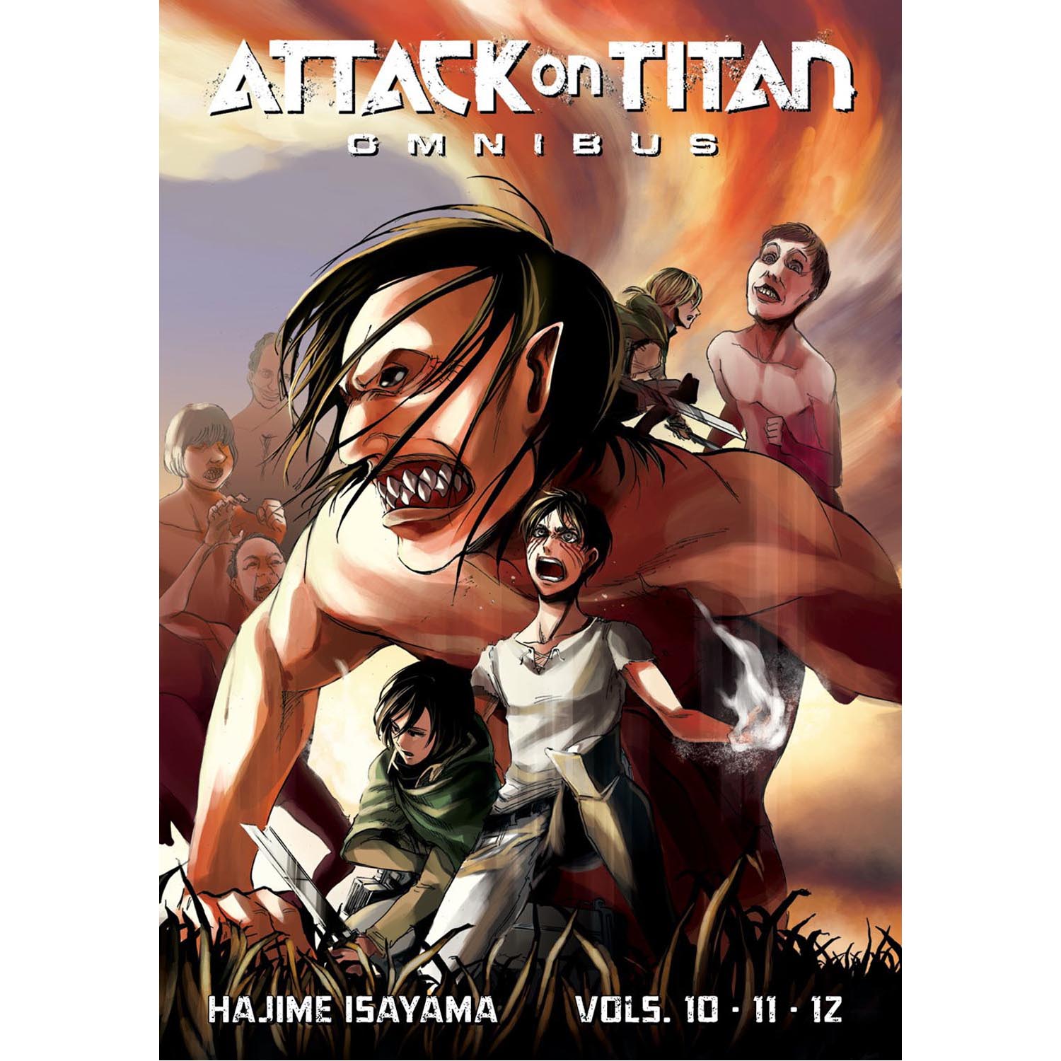 Attack on Titan Omnibus 4 (Vol. 10-11-12)