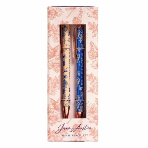 Jane Austen Pen and Pencil Set