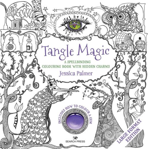 Tangle Magic: A Spellbinding Colouring Book with Hidden Charms