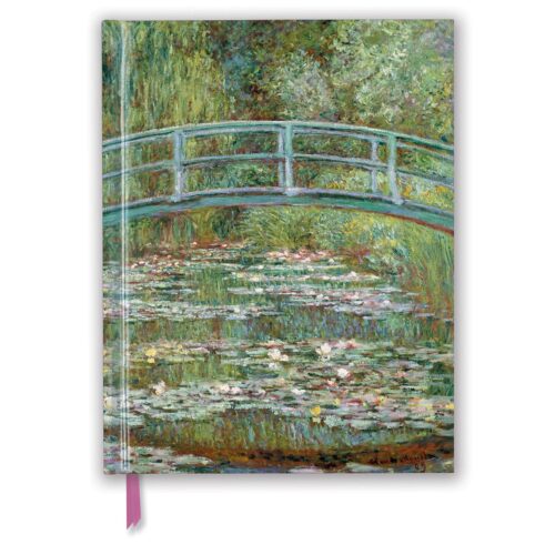 Claude Monet: Bridge over a Pond for Water Lilies (Blank Sketch Book)