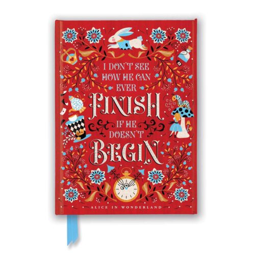 Jenny Zemanek: Alice in Wonderland (Foiled Journal)