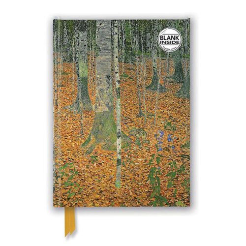 Gustav Klimt: The Birch Wood (Foiled Blank Journal)