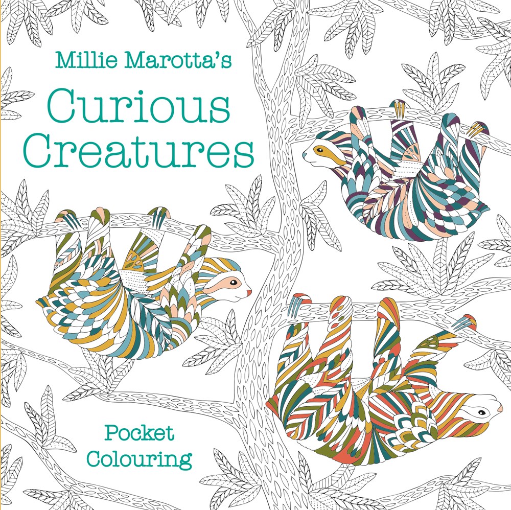 Millie Marottas Curious Creatures Pocket Colouring Book
