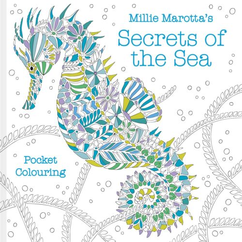 Millie Marottas Secrets of the Sea Pocket Colouring Nook