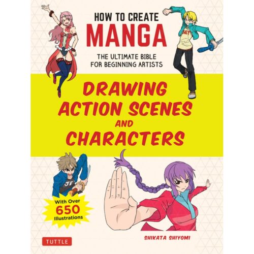 How to Create Manga: Drawing Action Scenes and Characters
