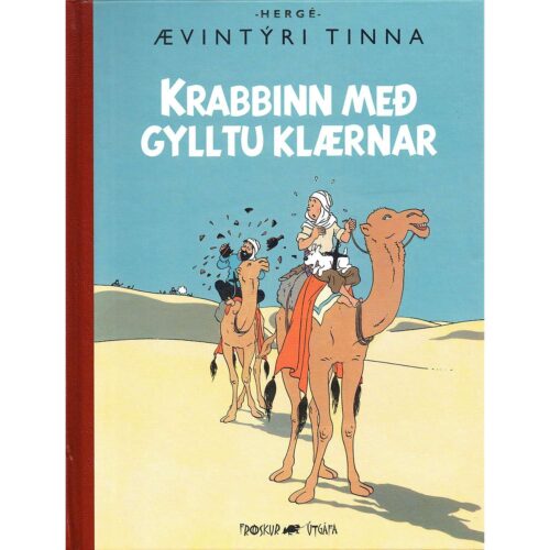 Ævintýri Tinna -Krabbinn með gylltu klærnar innbundin