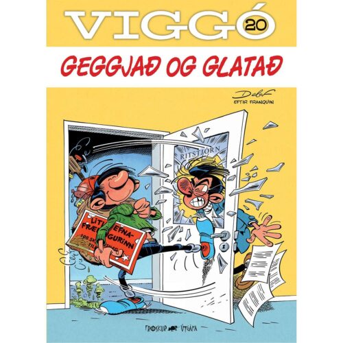 Viggó Viðutan bók 20 Geggjað og glatað