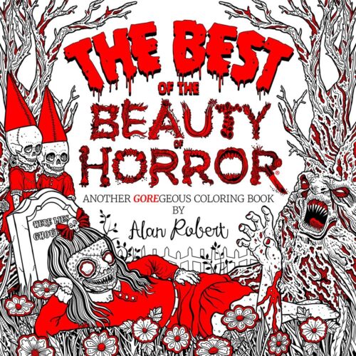 Best of the Beauty of Horror coloring book