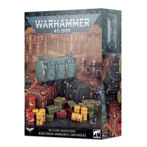 Battlezone Manufactorum Munitorum Armoured Containers