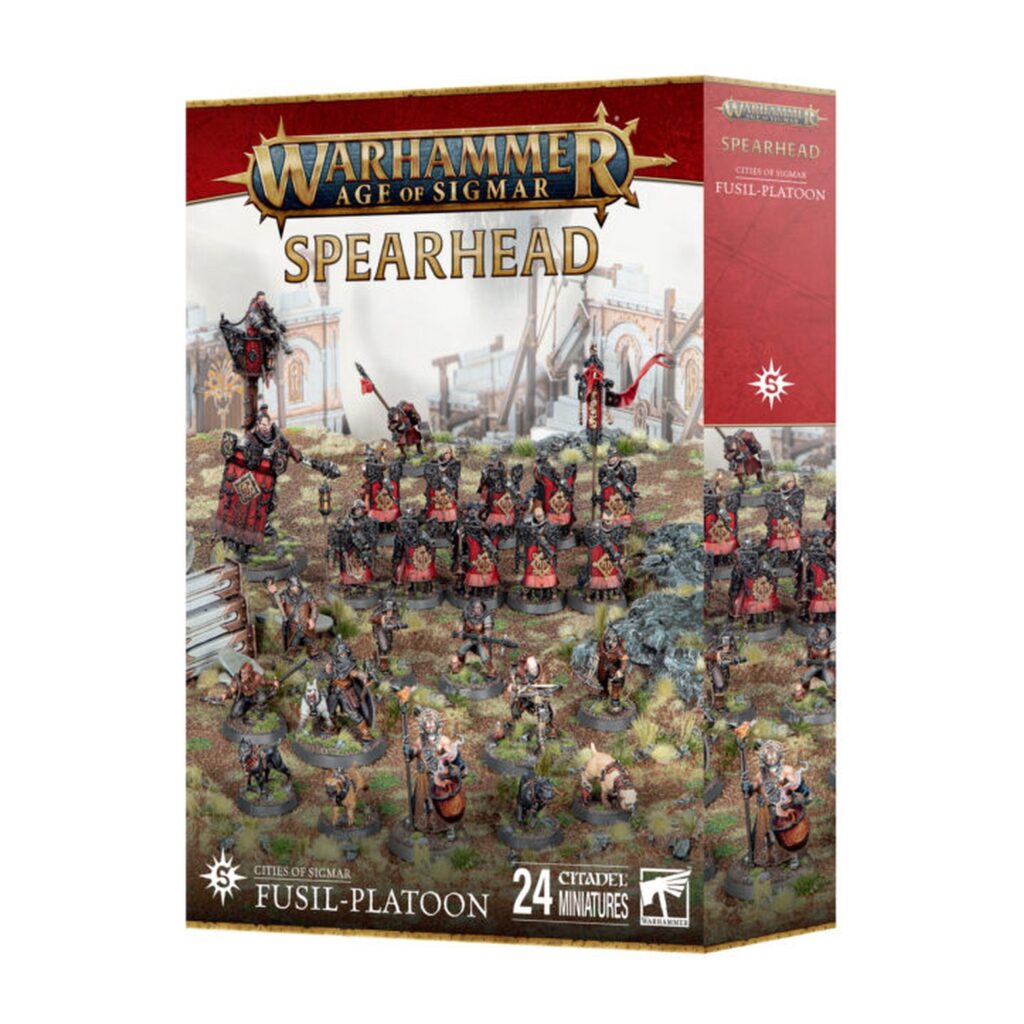 Cities of Sigmar Spearhead Fusil-Platoon