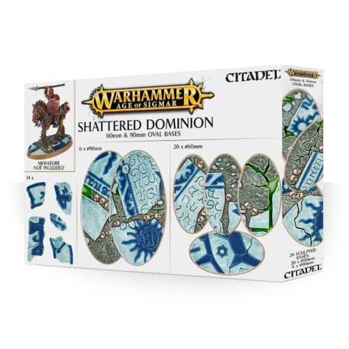 Shattered Dominion 60mm and 90mm Oval Bases