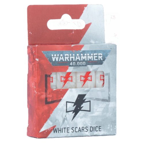 Space Marines White Scars Dice Set