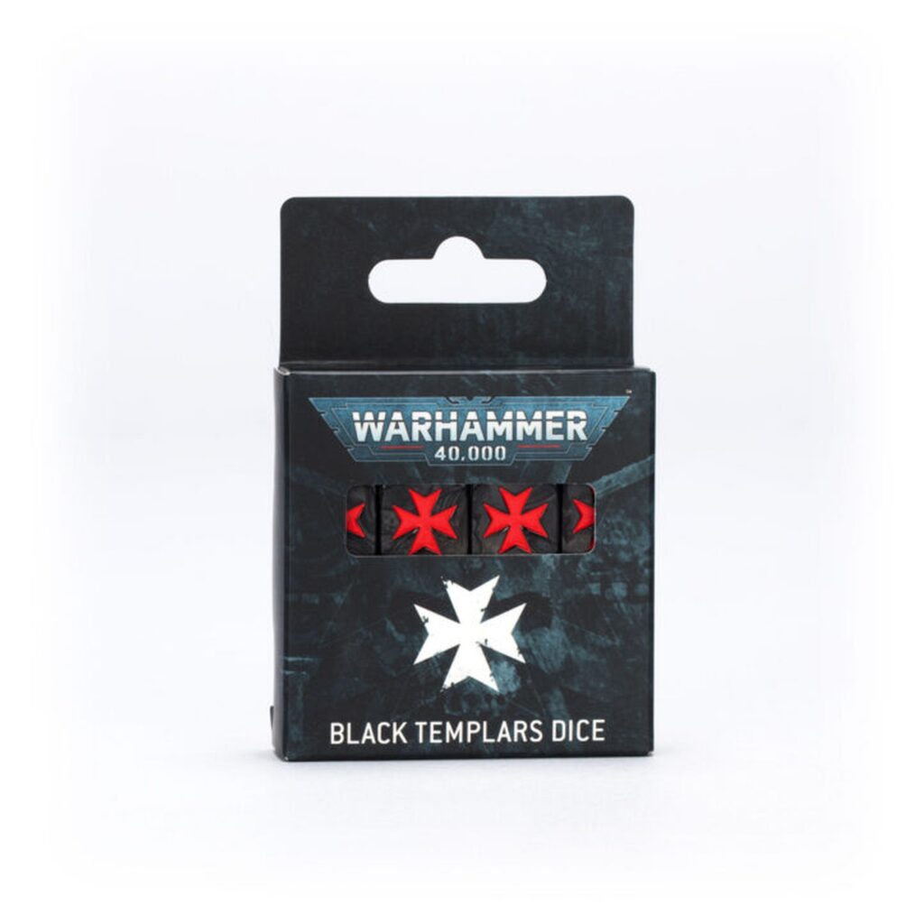 Black Templars Dice Set