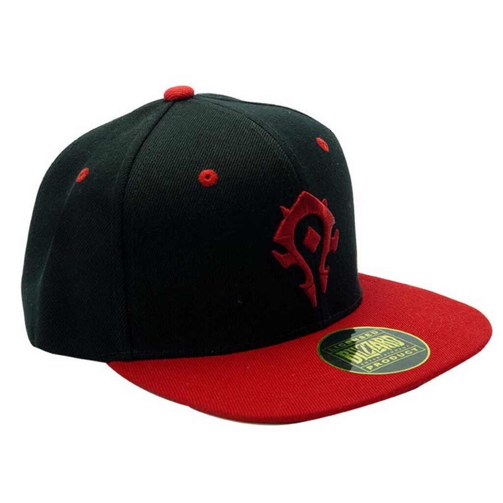 World Of Warcraft – Black & Red Horde Snapback Cap