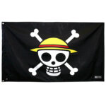 One Piece - Skull Luffy" (70x120) Flag