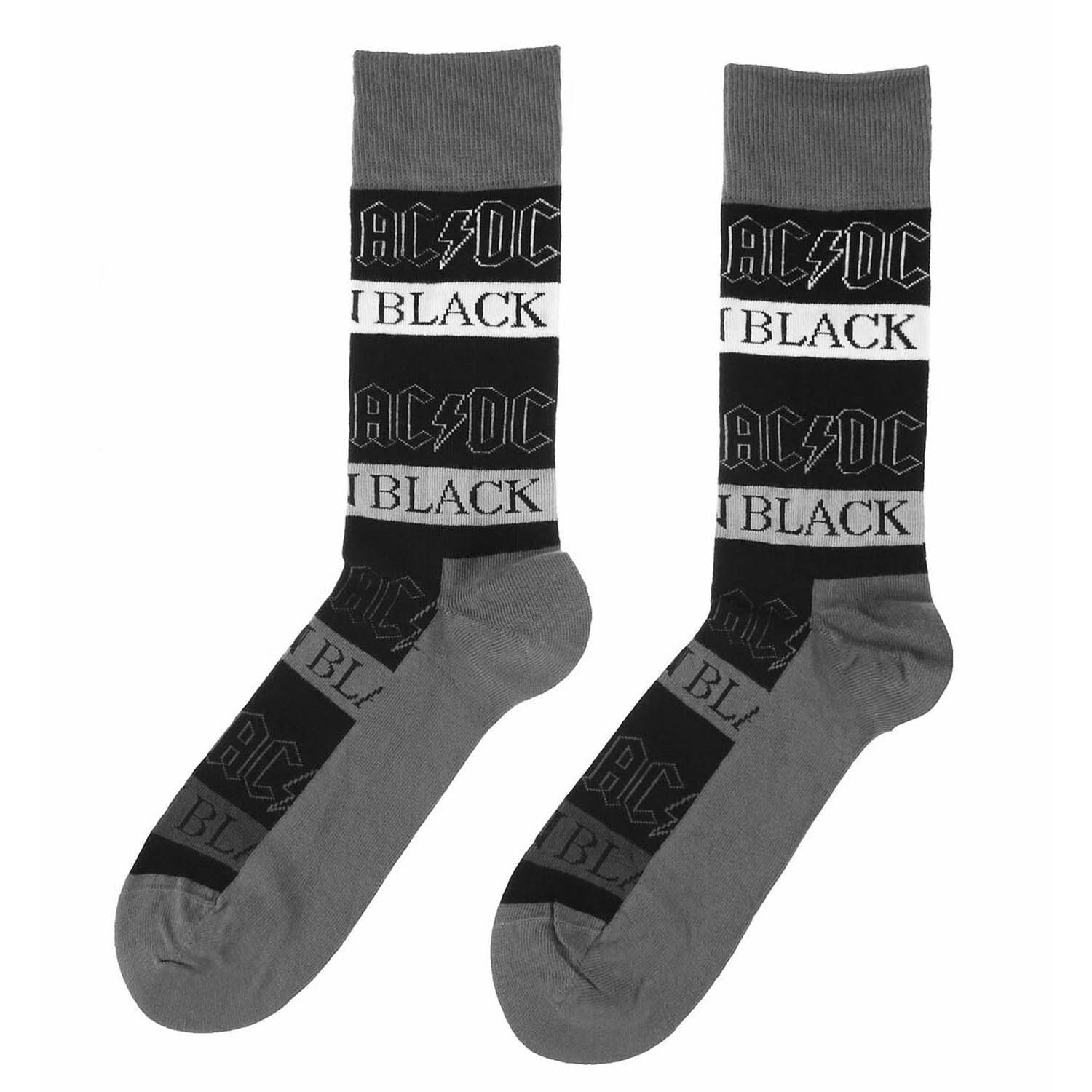 AC/DC Back In Black Socks