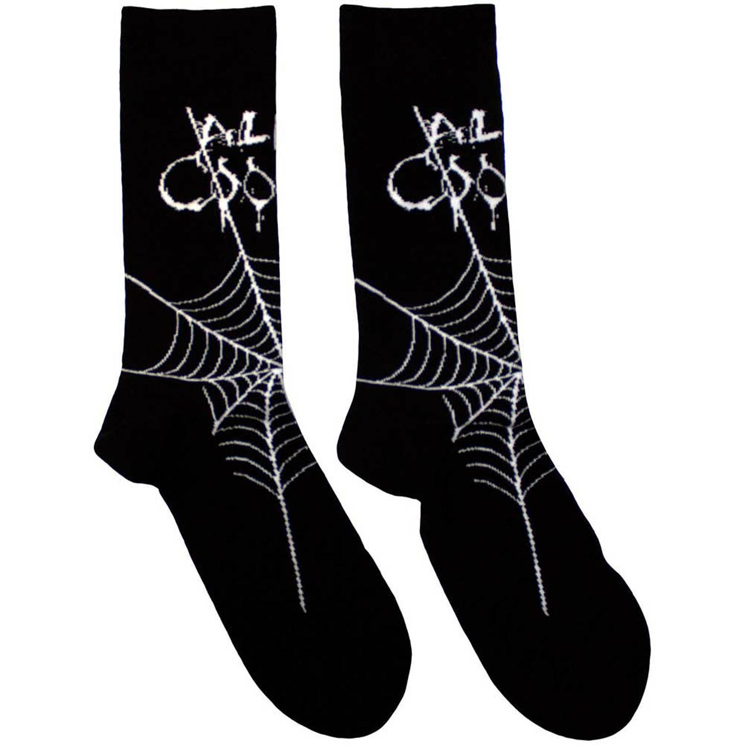 Alice Cooper Web Black Socks