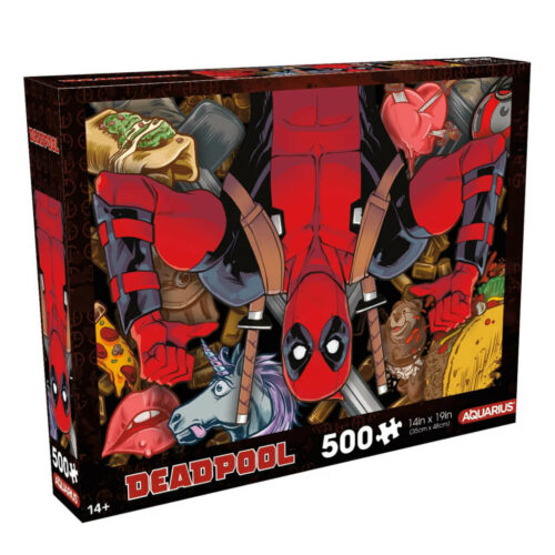 Marvel Deadpool Collage 500 Piece Jigsaw Puzzle